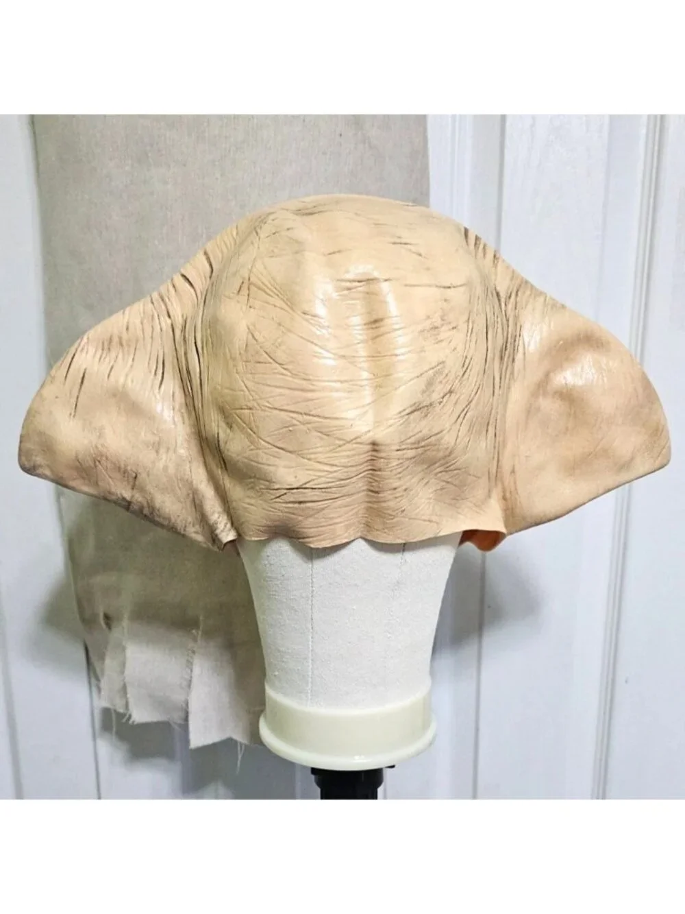 Harry Potter Dobby Costume Kids 7-8 Full Head Mask House Elf Tunic Halloween